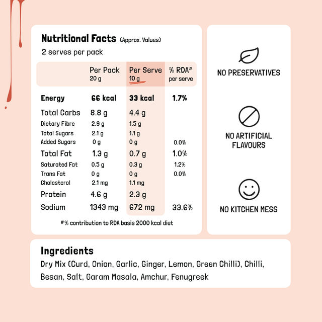 Kilrr Tandoori Blast Chicken Masala (20g) & Kilrr Saza-E-Kaali Mirch Chicken Masala (21g) & Kilrr Gangs Of Awadh Chicken Masala (19g) Combo