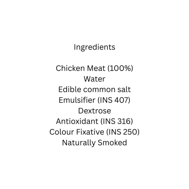 Deli Chic Chicken Tandoori Smoked Breast