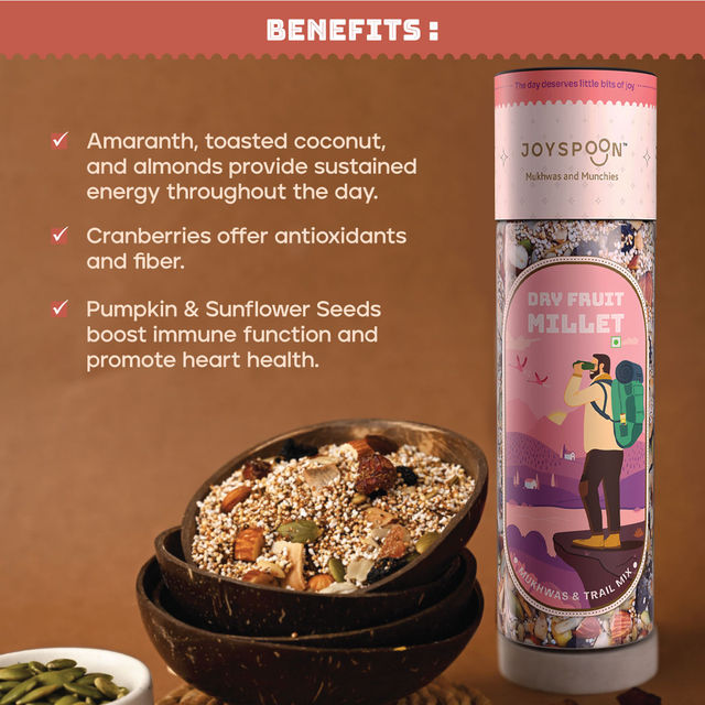 Joyspoon Dryfruit Millet Mukhwas