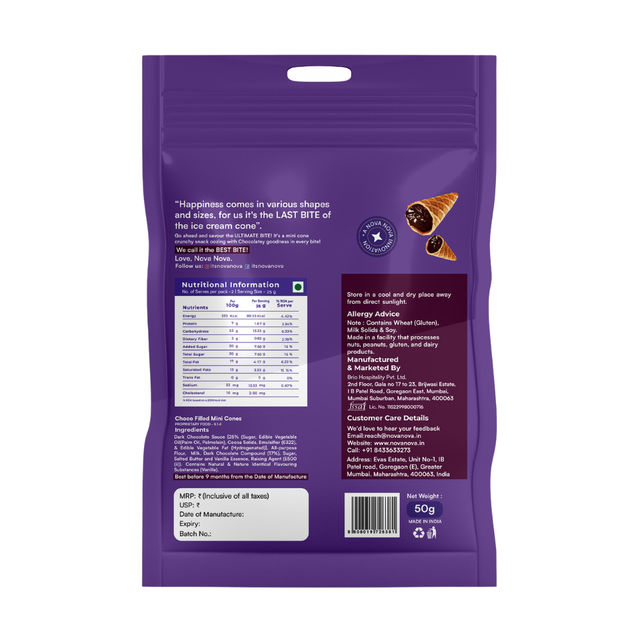 Nova Nova Best Bite- Dark Chocolate