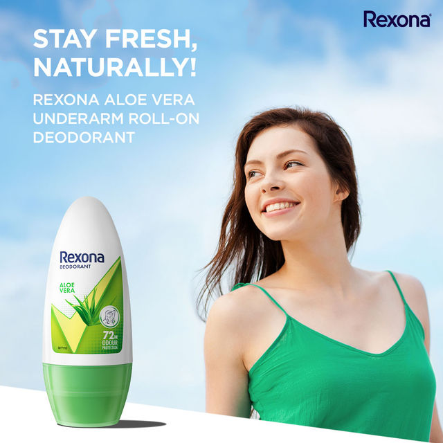 Rexona Aloe Vera Underarm Roll On Deodorant For Women