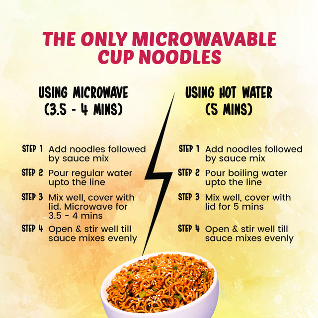 Yu Chilli Manchurian Instant Cup Noodles 70 g X 2 Combo