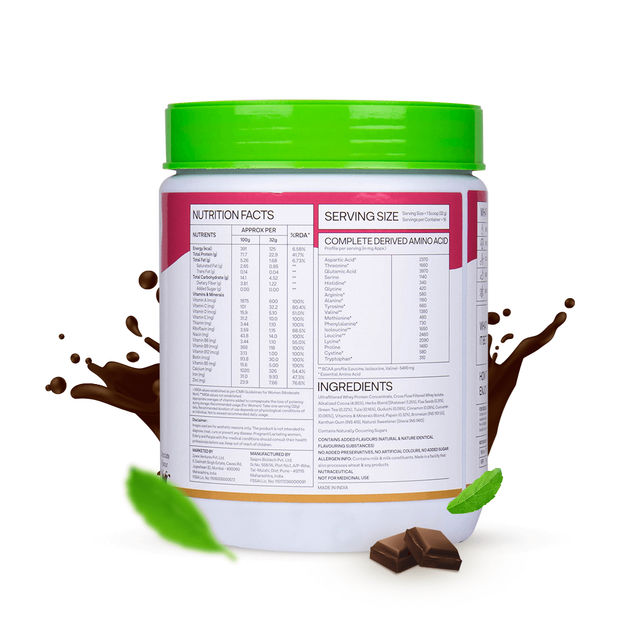 Oziva Protein & Herbs For Women - Chocolate Flavour