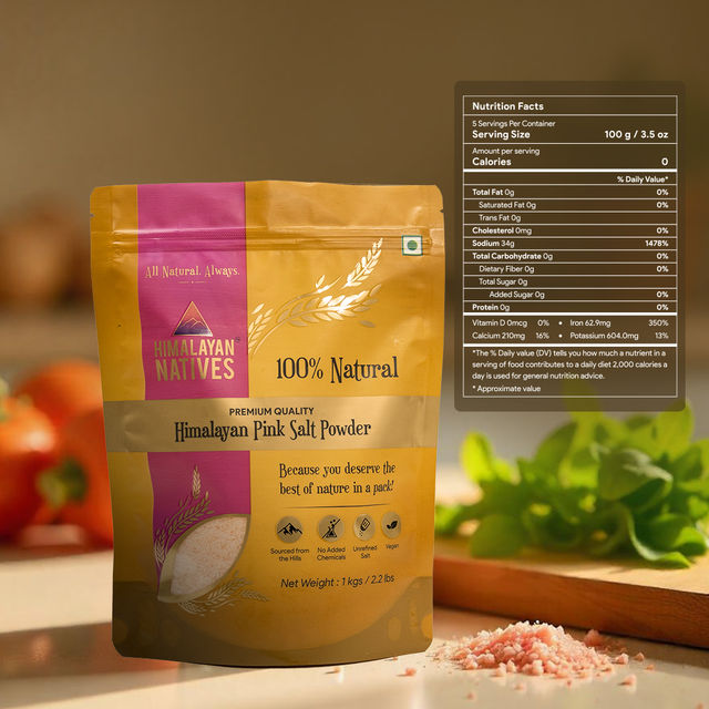Himalayan Natives Himalayan Pink Salt - Powder