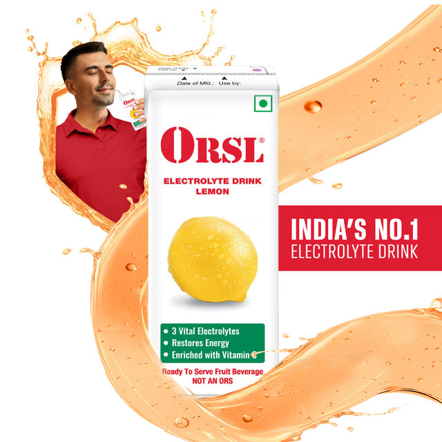 ORSL Lemon Drink with Electrolytes & Vitamin C 200 ml Combo