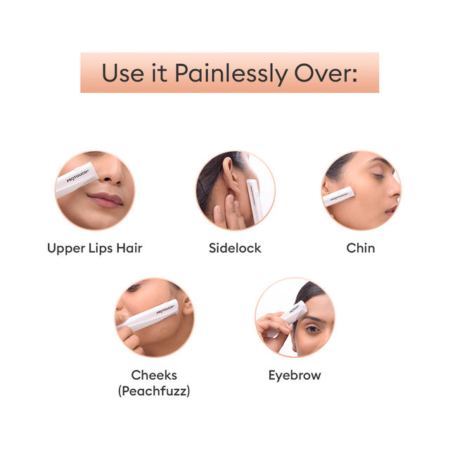Protouch Dermaplaning Device | 2 In 1 Facial Hair Remover & Eyebrow Grooming