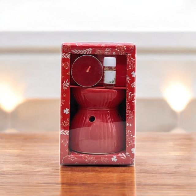 Asian Aura Premium Aroma Giftset - Red