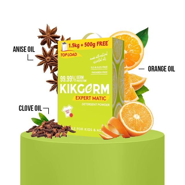 Kikgerm Expert Matic Top Load Detergent Powder