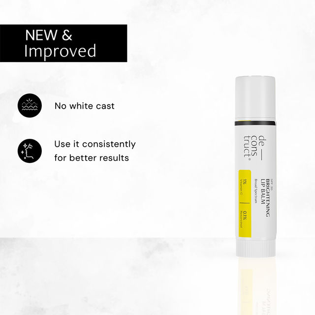 Deconstruct Brightening Lip Balm - 1% Vitamin C + 0.1% Resorcinol SPF 30