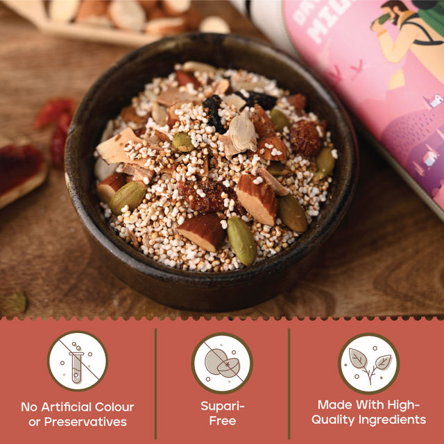 Joyspoon Dryfruit Millet Mukhwas