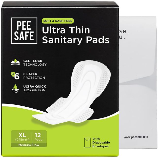 Pee Safe Ultra Thin XL Sanitary Pads