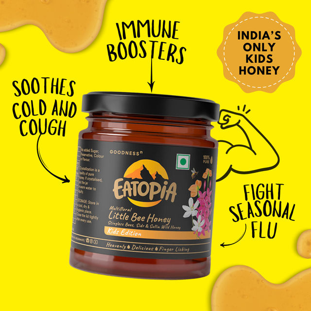 Eatopia Little Bee Kids Honey | Immunity Booster