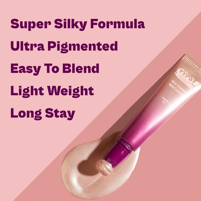Typsy Beauty Silk Cushion Highlighter - Diamond Fizz