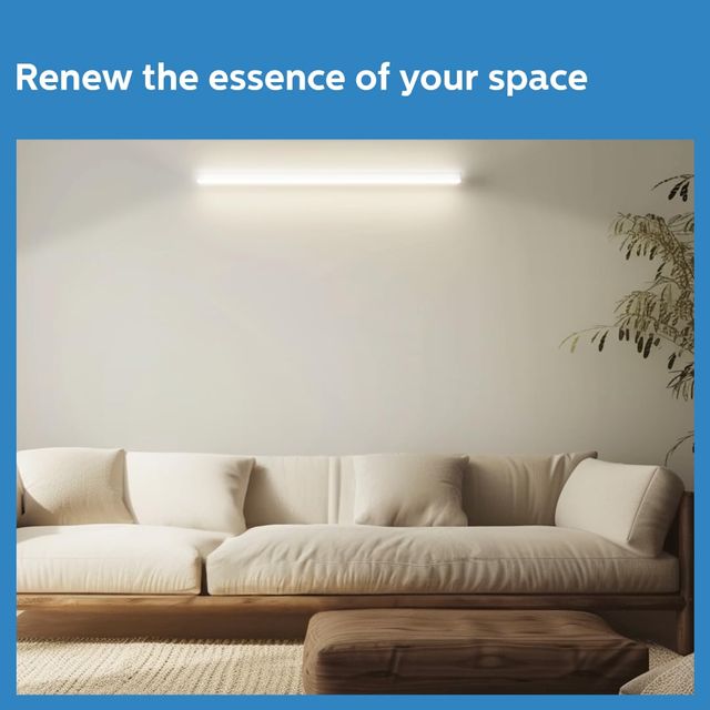 Philips 10 W LED Tubelight (2 Ft) - Cool Day Light | 6500 K, Size - T5 1/2