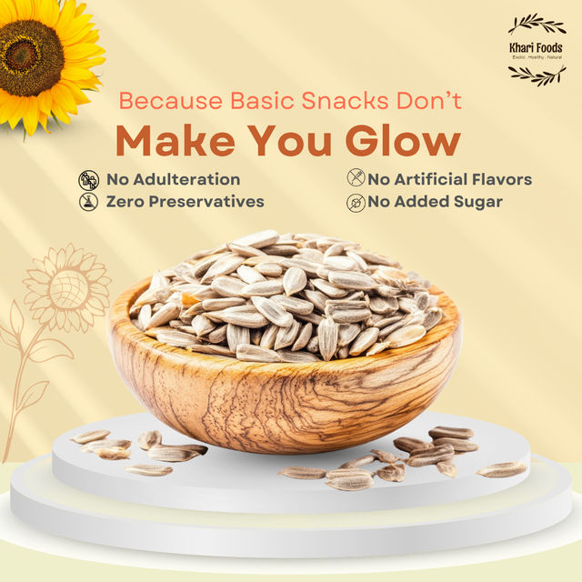 Khari Foods Sunflower Seeds Dried