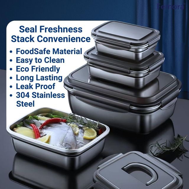Femora Steel Container 1800 Ml (1850 Ml)