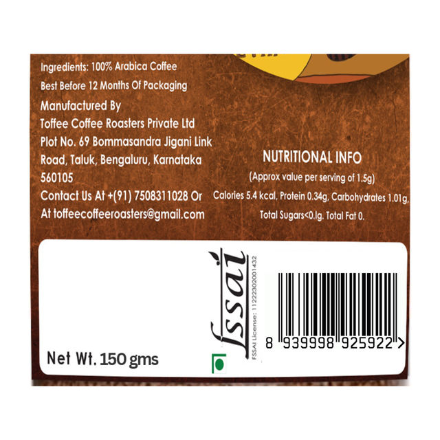 Toffee Coffee Roasters Assorted Medium Roast Instant Coffee