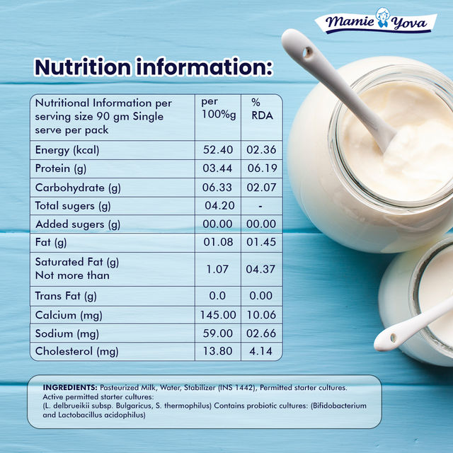 Mamie Yova French Yogurt- Creamy