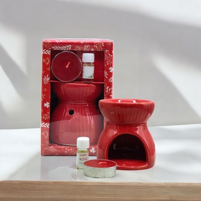 Asian Aura Premium Aroma Giftset - Red