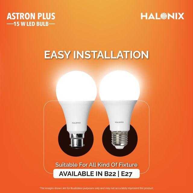 Halonix Astron 15W 6500K Cool White Led Bulb Pack Of 1