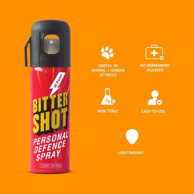 Bitter Shot - Personal Safety Spray | Women Safety