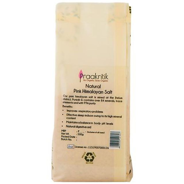 Praakritik Himalayan Pink Salt Natural