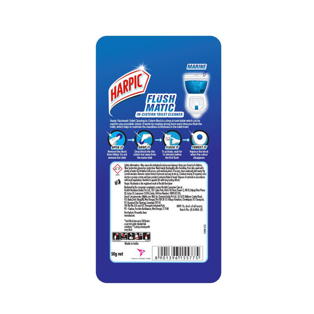 Harpic Flushmatic Marine Toilet Cleaner Blocks