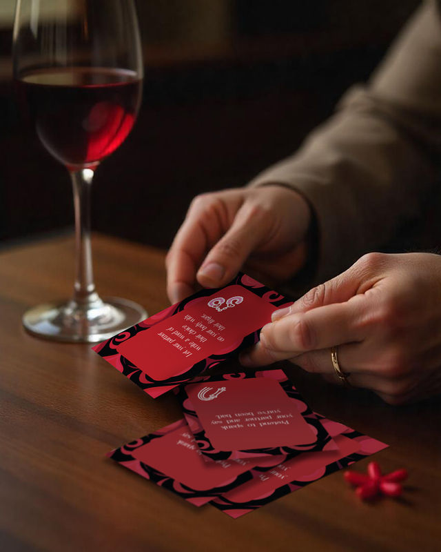 Mad Over Print Deck Of Desires Naughty Playing Cards