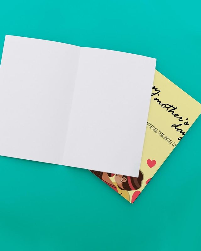 Mad Over Print's Mother's Day Greeting Card