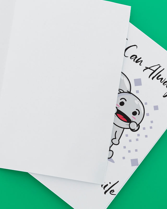 Mad Over Print Make You Smile Mother's Day Greeting Card