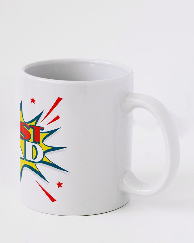 Mad Over Print Best Dad Mug