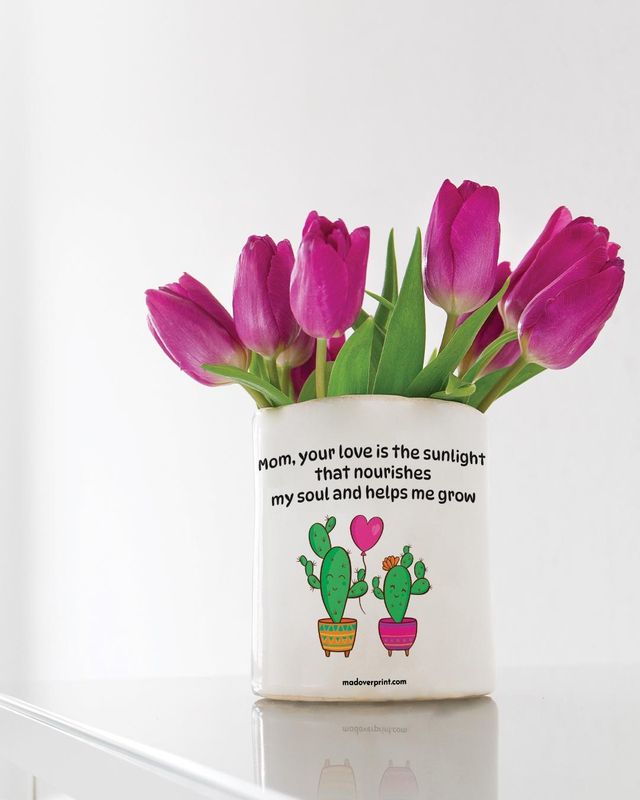 Mad Over Print's Mom Planter