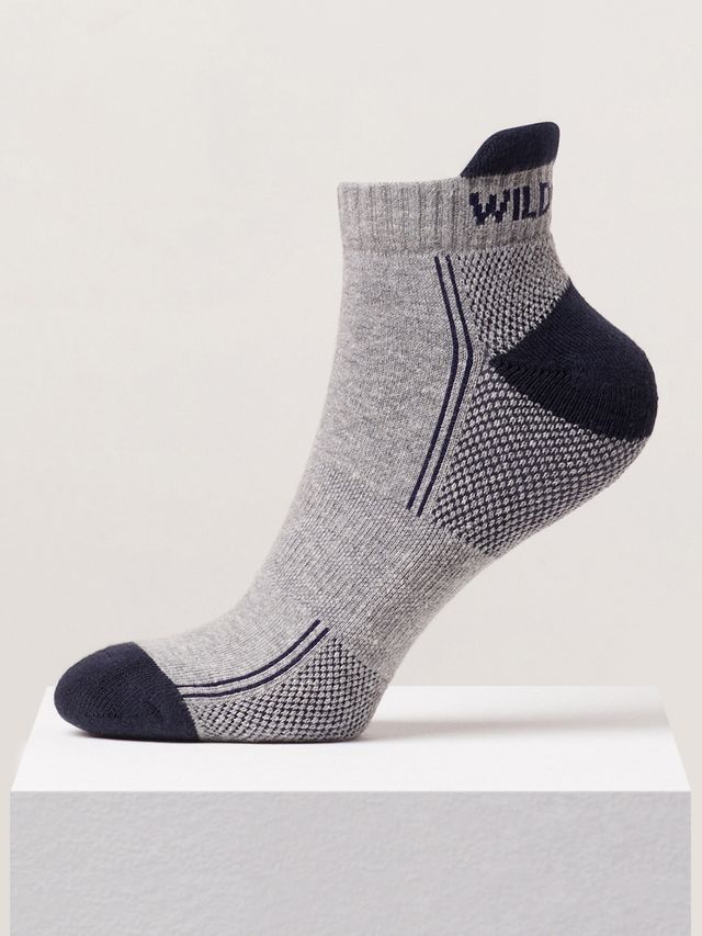 Wildcraft Unisex Solid Combed Cotton Ankle Socks | Assorted - Free Size