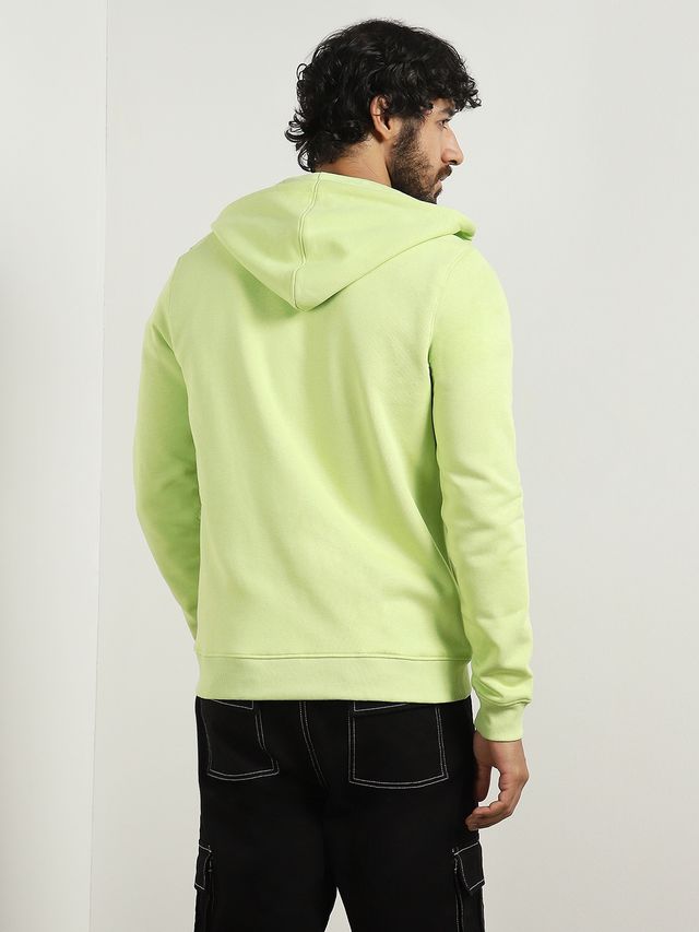 Nobero Men's Zipper Hoodie | Cool Matcha - S