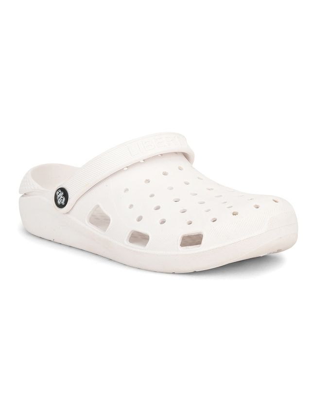 Liberty Lpmxt-801 Casual Clogs For Women (White - 4 Uk)