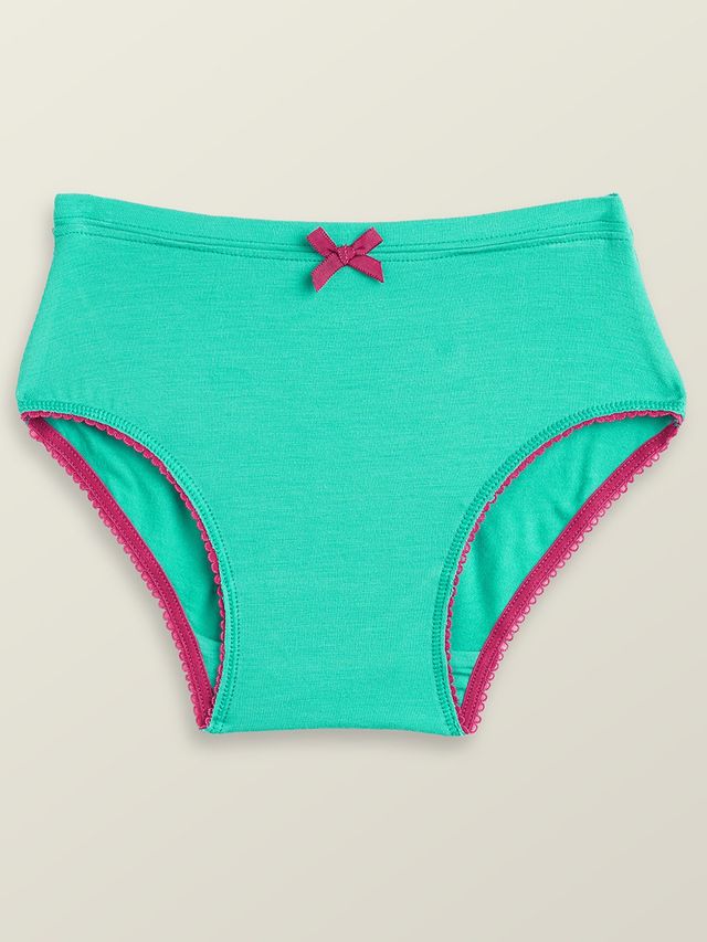 XY Life Hipster for Girls Antimicrobial-Aqua Green+Frost Pink+Aqua Green | 9-10Y| Pack Of 3 Panty