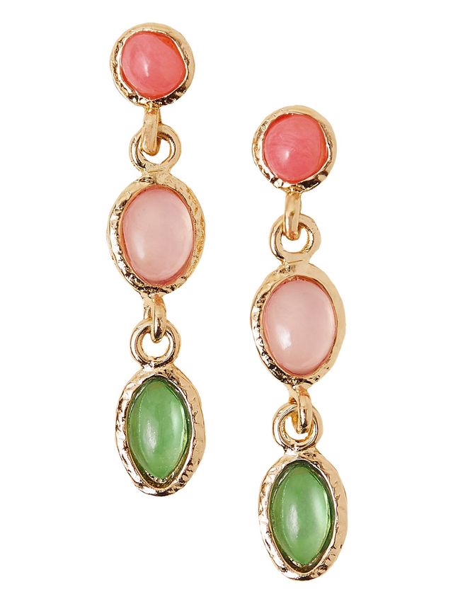 Accessorize London Women's Multi Eclectic Short Drop Earrings - Multi