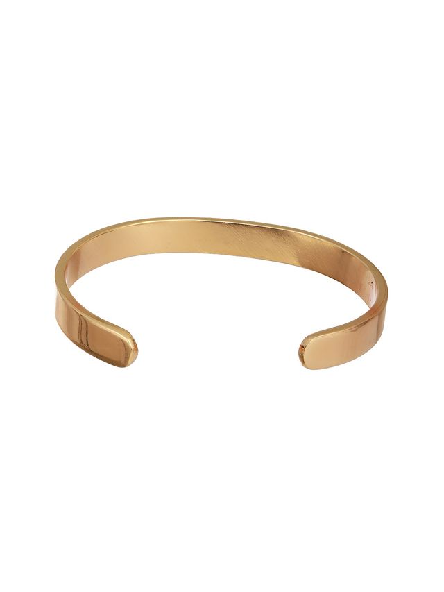Aatmana Men Gold-Plated Wraparound Bracelet