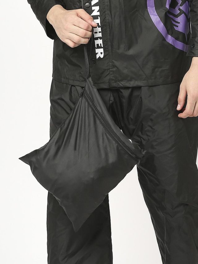 Citizen XXL Reversible Black Panther Raincoat
