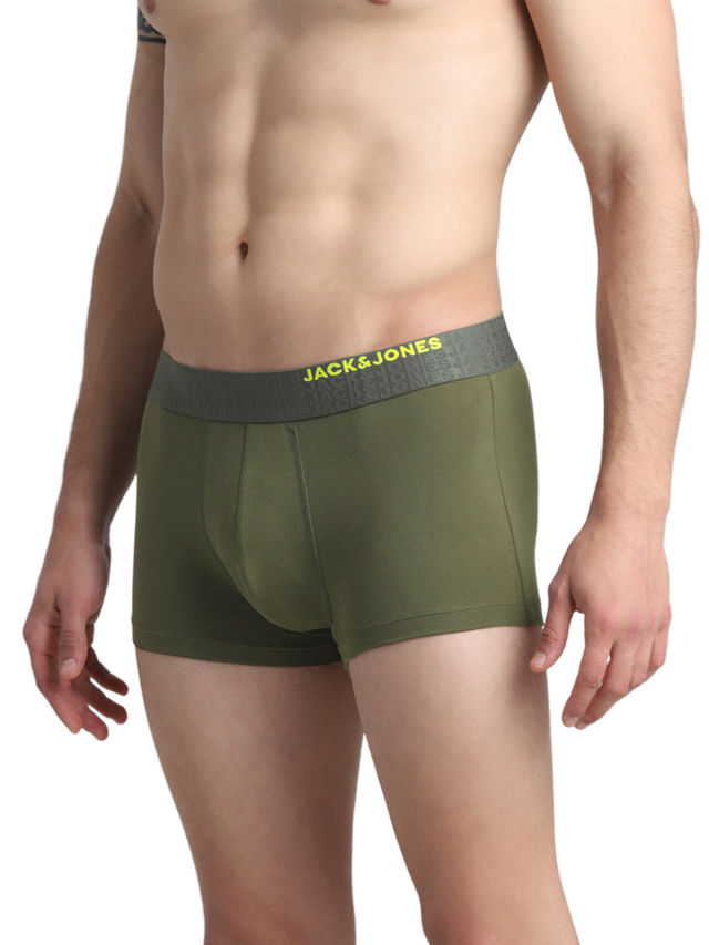 JACK & JONES Grant Trunk Olive Night & Wine - XL