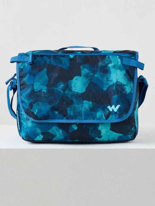 Wildcraft Unisex Polyester 10 L Messenger Bag | Granite Blue
