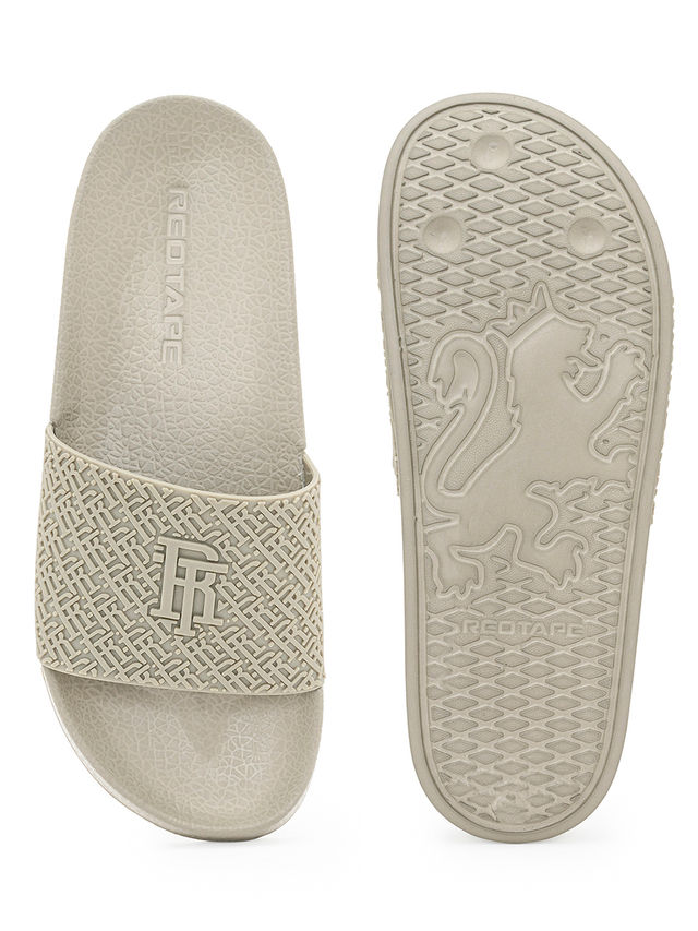 loppy☆ Buy Red Tape Men's Sliders Flip-Flops | RFF1293 | Beige - UK 7