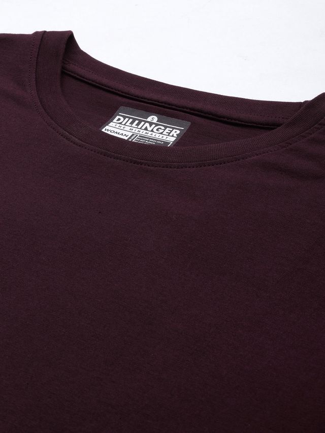 Dillinger Women's T-shirt | WMNFS161WINE | Wine - XS