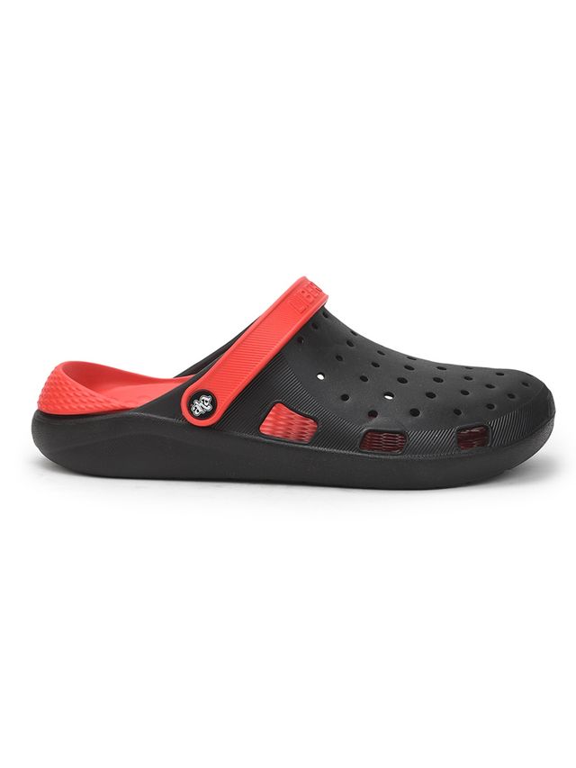 Liberty A-Ha LPMXT-800 Men's Black Sling Back Clogs - 42 UK