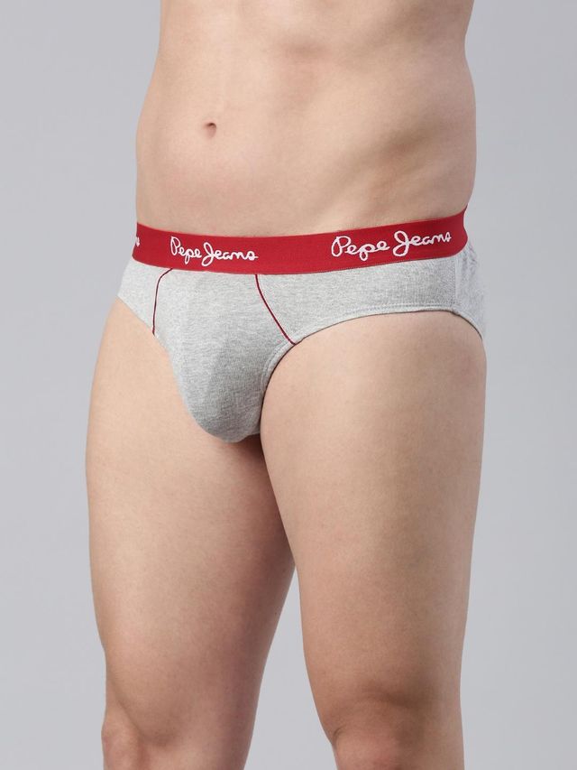 Pepe Jeans Men's Brief | Grey Melange | L