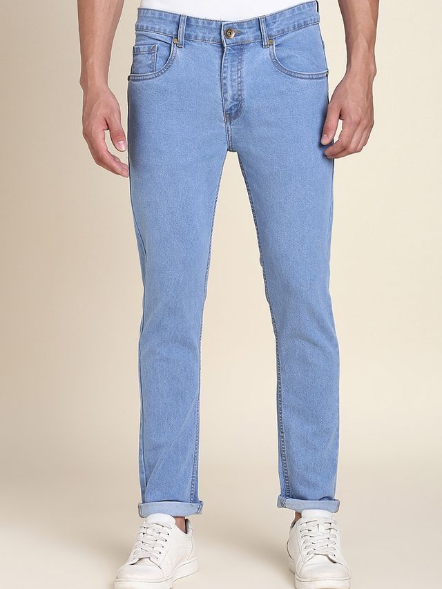 Dennis Lingo Men'slim Fit Stretchable Jeans | Blue | 32