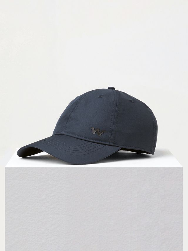 Wildcraft Unisex Solid Polyester Baseball Cap | Blue - One Size