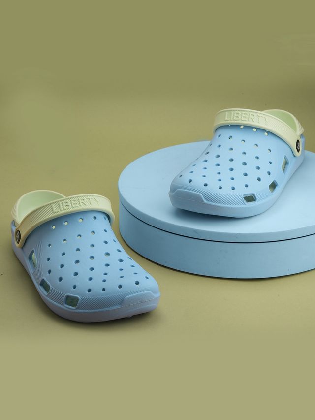 Liberty Lpmxt-801 Casual Clogs For Women | Sky Blue - 5 UK
