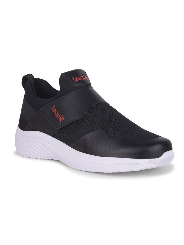 Liberty Leap7X FLATRON-1E Men's Black Sports Walking Shoes - 43 UK