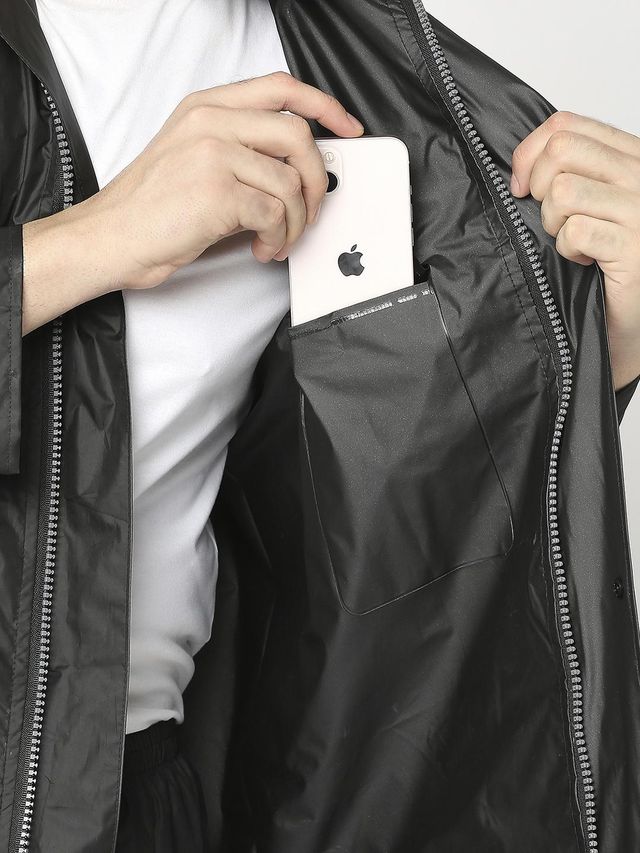 Citizen XXL Reversible Black Panther Raincoat